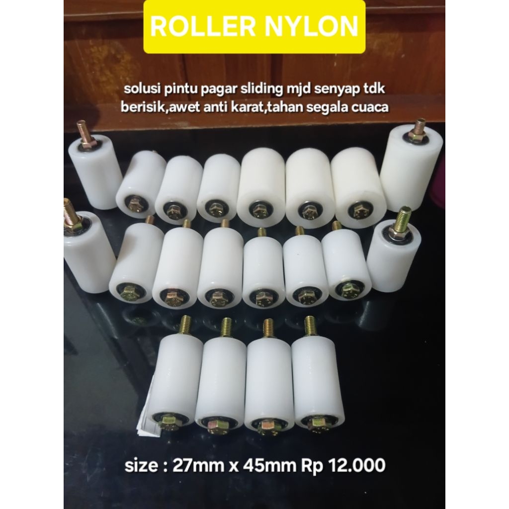 roller nylon roller pintu pagar sliding