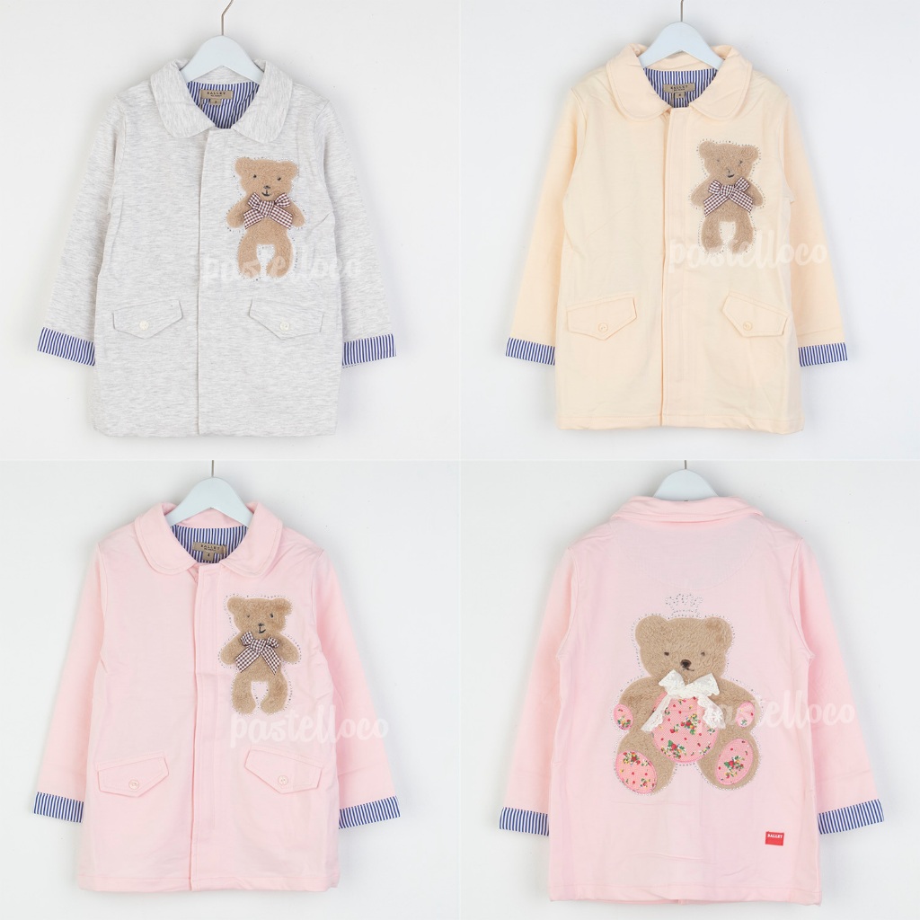 BALLET DE PARIS ATASAN ANAK PEREMPUAN KAOS ANAK PANJANG BAJU ANAK PEREMPUAN 2034