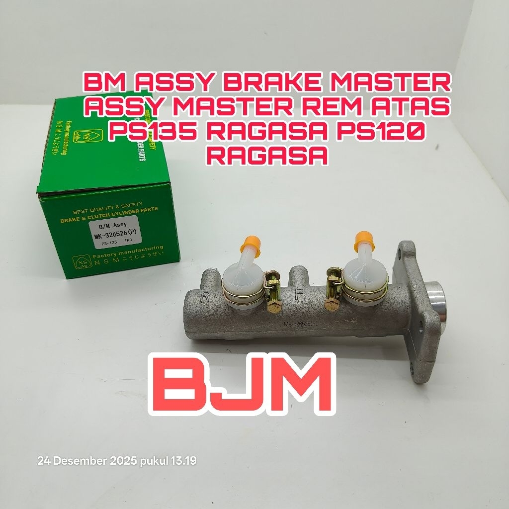 BM ASSY MASTER REM ATAS KOMPLIT PS100 RAGASA PS120 RAGASA PS135 RAGASA