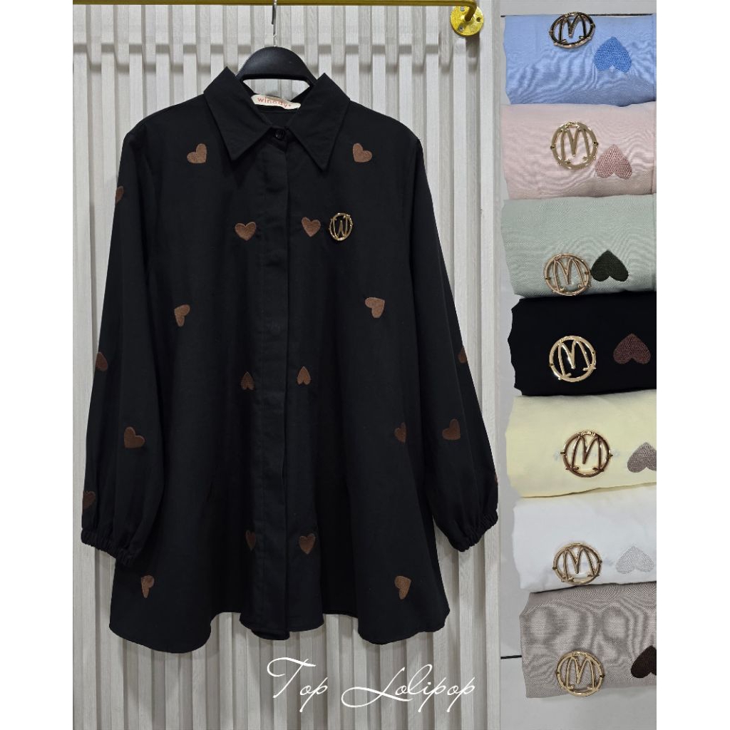 Winody Atasan Top Lollipop Blouse Winody