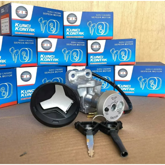 WIN Set Kunci Kontak Key Set Kunci Kontak dan Jok NMax Berkualitas Presisi Tinggi