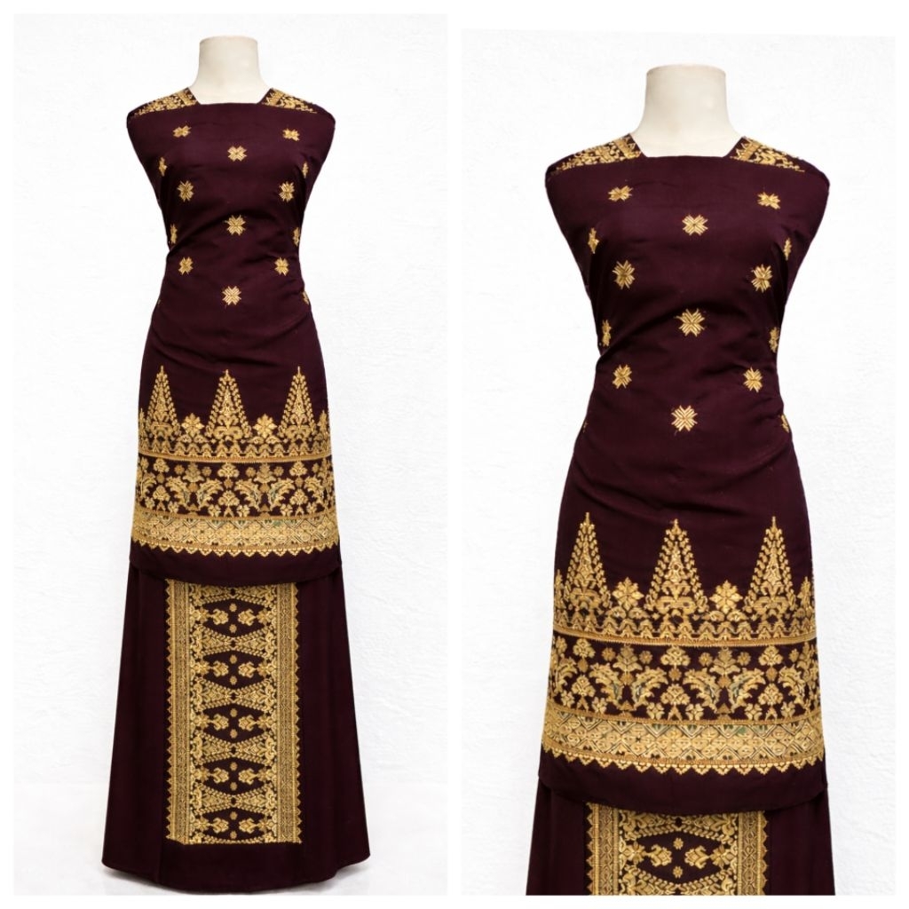 Bahan baju kurung bordir