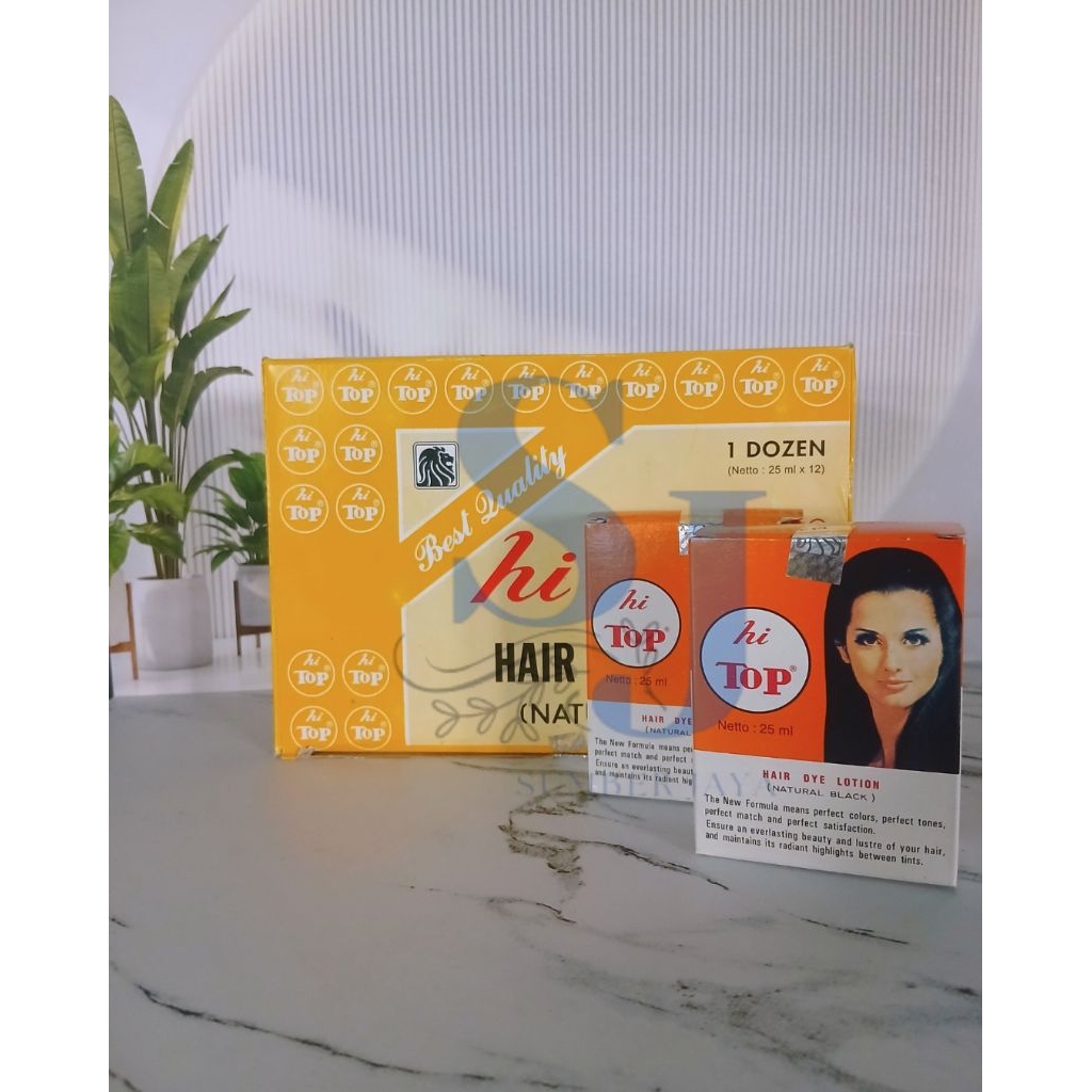 HI- TOP BLACK 25ml | SEMIR RAMBUT CAIR