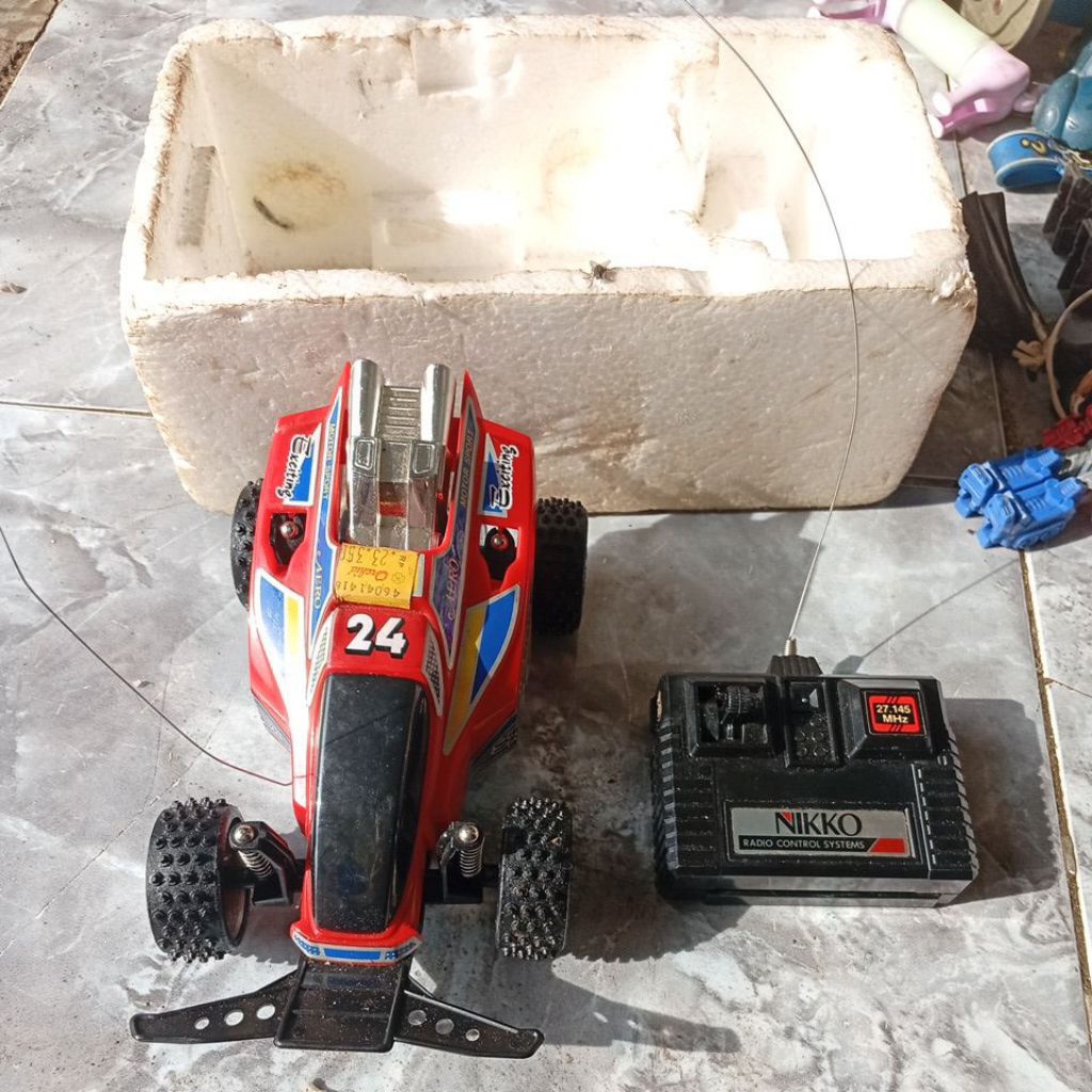 Mobil Aero Nikko Mini Buggy Radio Control Remote Control 1:24 RC