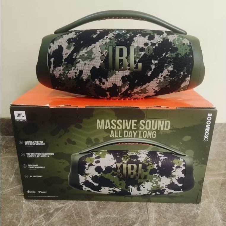 Jbl Boombox 3 Original  Fullset Like New