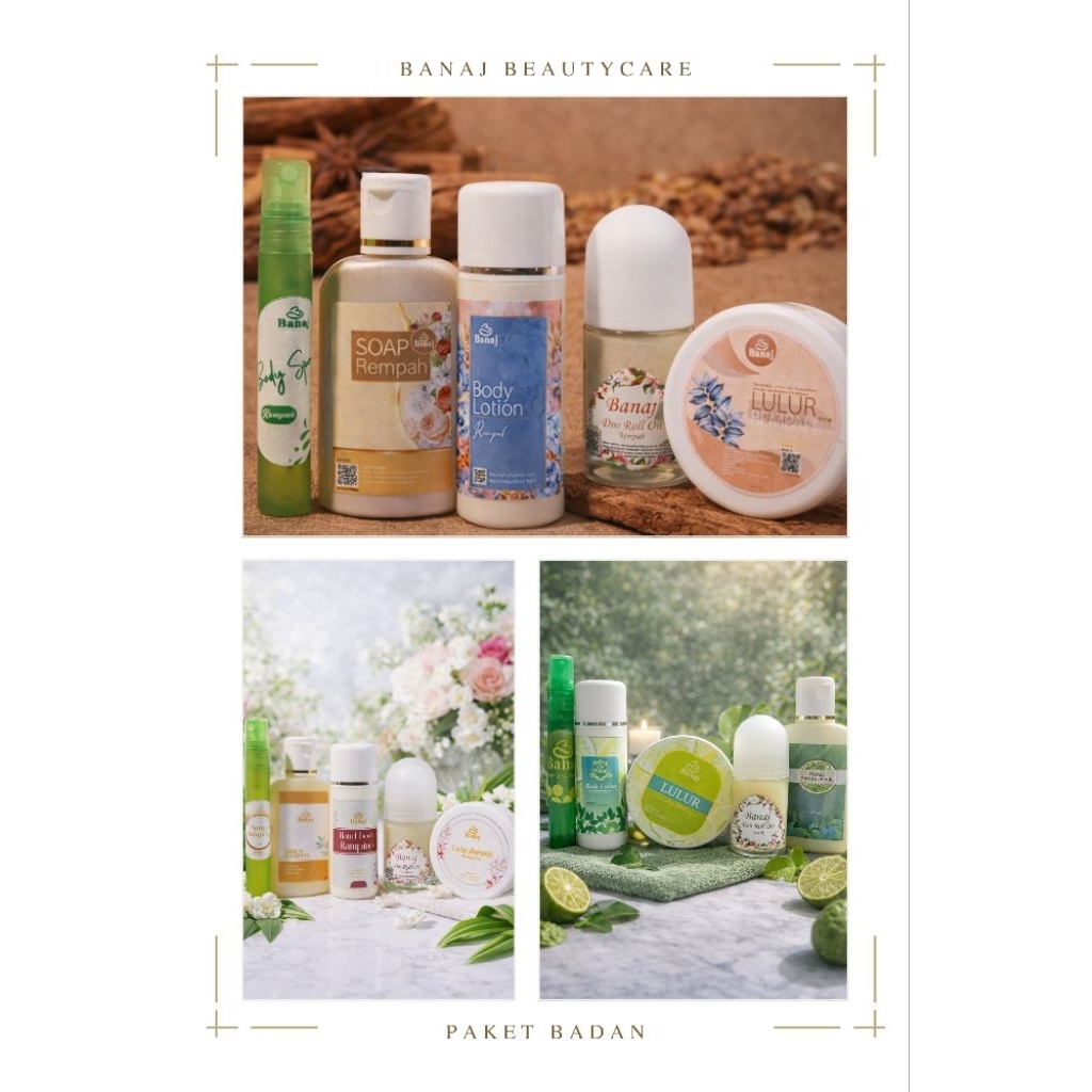 Paket Perawatan Badan Banaj || Bodycare || Perawatan Badan khas Pengantin Arabian