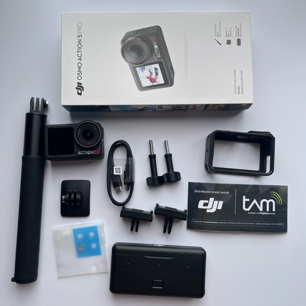 Second DJI Osmo Action 5 Pro Adventure Combo Bekas