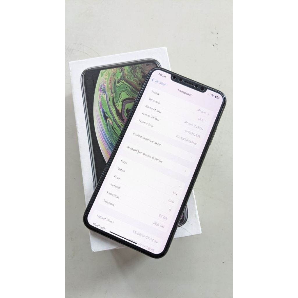 iPhone XS Max 64gb Second