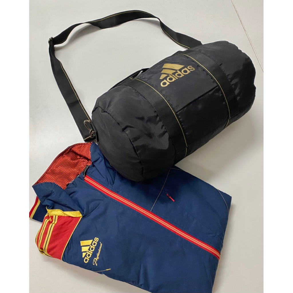 ADIDAS DUFFLE BAG AND WINDBREAKER ADIDAS JAPAN