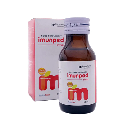 Imunped Sirup 60ml Vitamin C Zinc Anak-Anak
