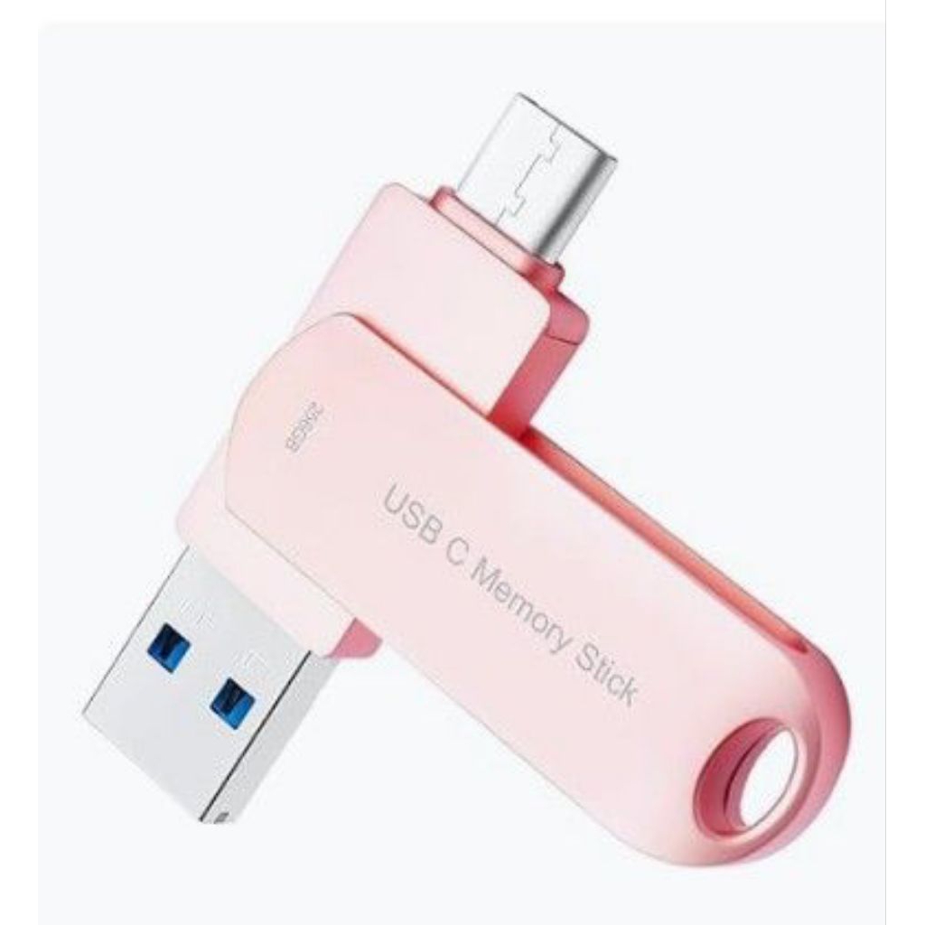FLASHDISK OTG 2TB TIPE T4RR7 WARNA PINK