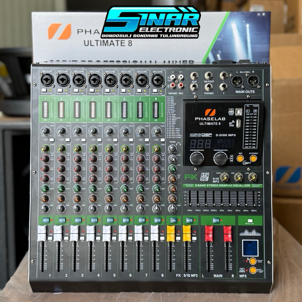 MIXER PHASELAB ULTIMATE 8 | ULTIMATE8 Original