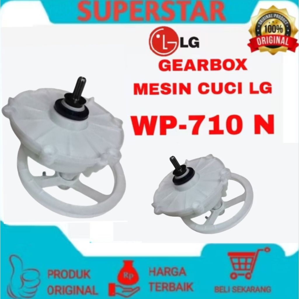 gearbox mesin cuci lg pully 309 pully miring WP-710 N