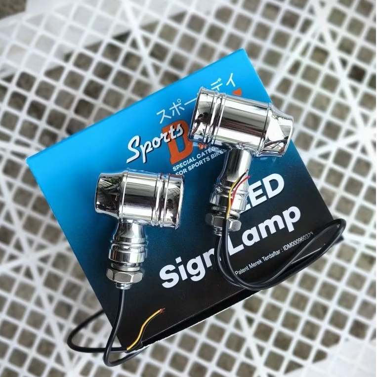 Lampu sein led stainless riting day led stainless