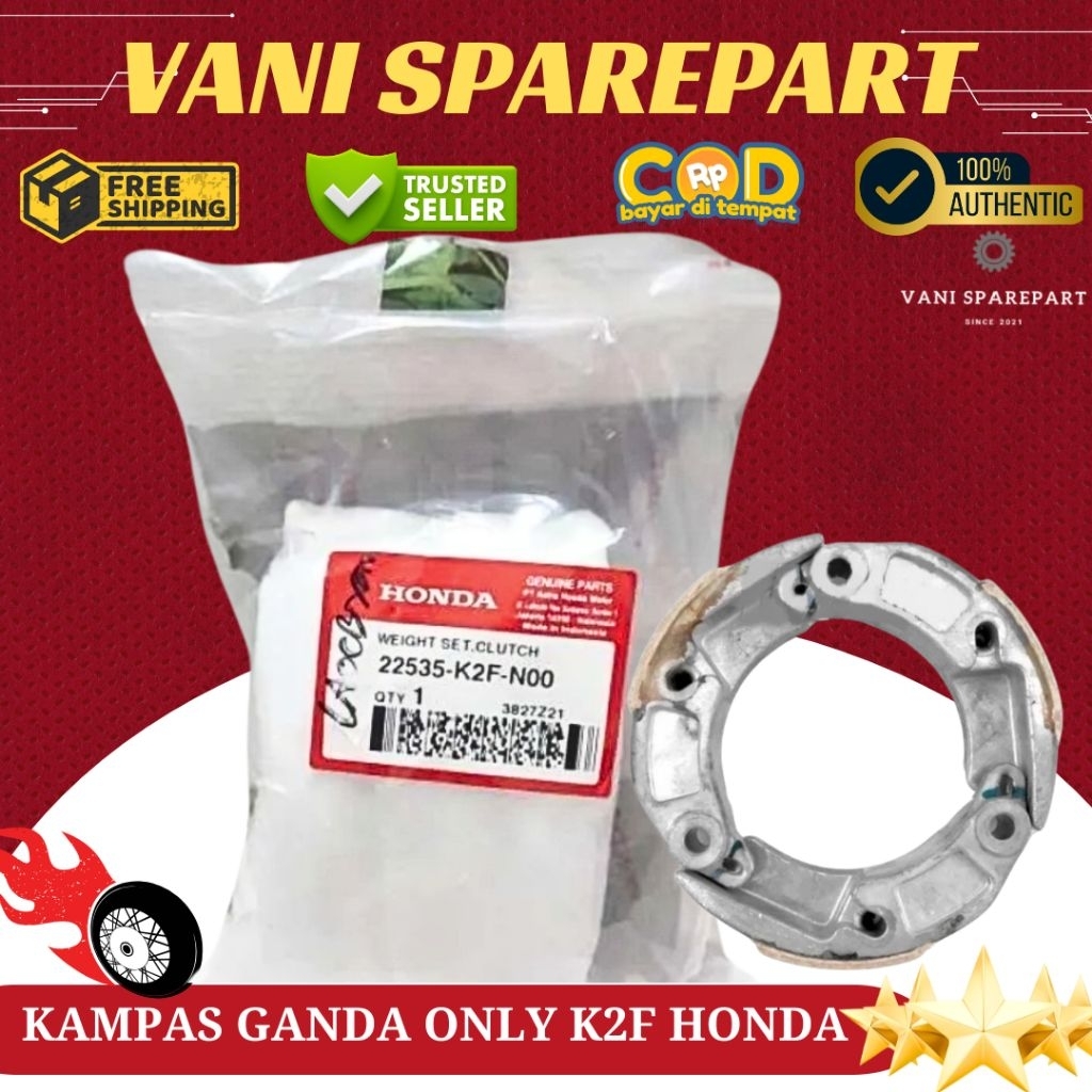 KAMPAS GANDA ONLY SCOOPY ESP LED 2021 K2F ORI HONDA