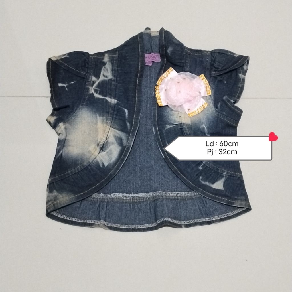 CABIRE MARKET Rompi jeans anak/kemeja/cardigan/blouse