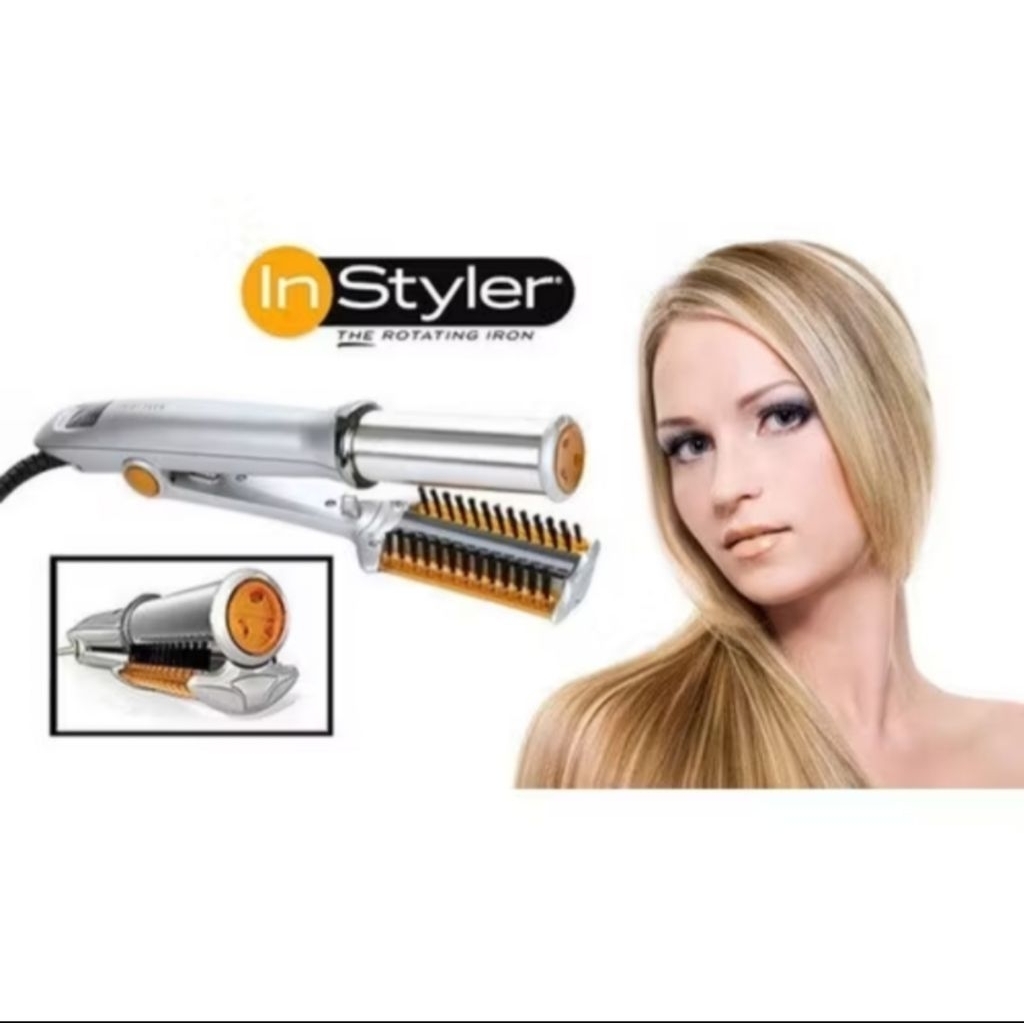 Catok Rambut Instyler Original. 2 in 1 catokan pengering dan pelurus