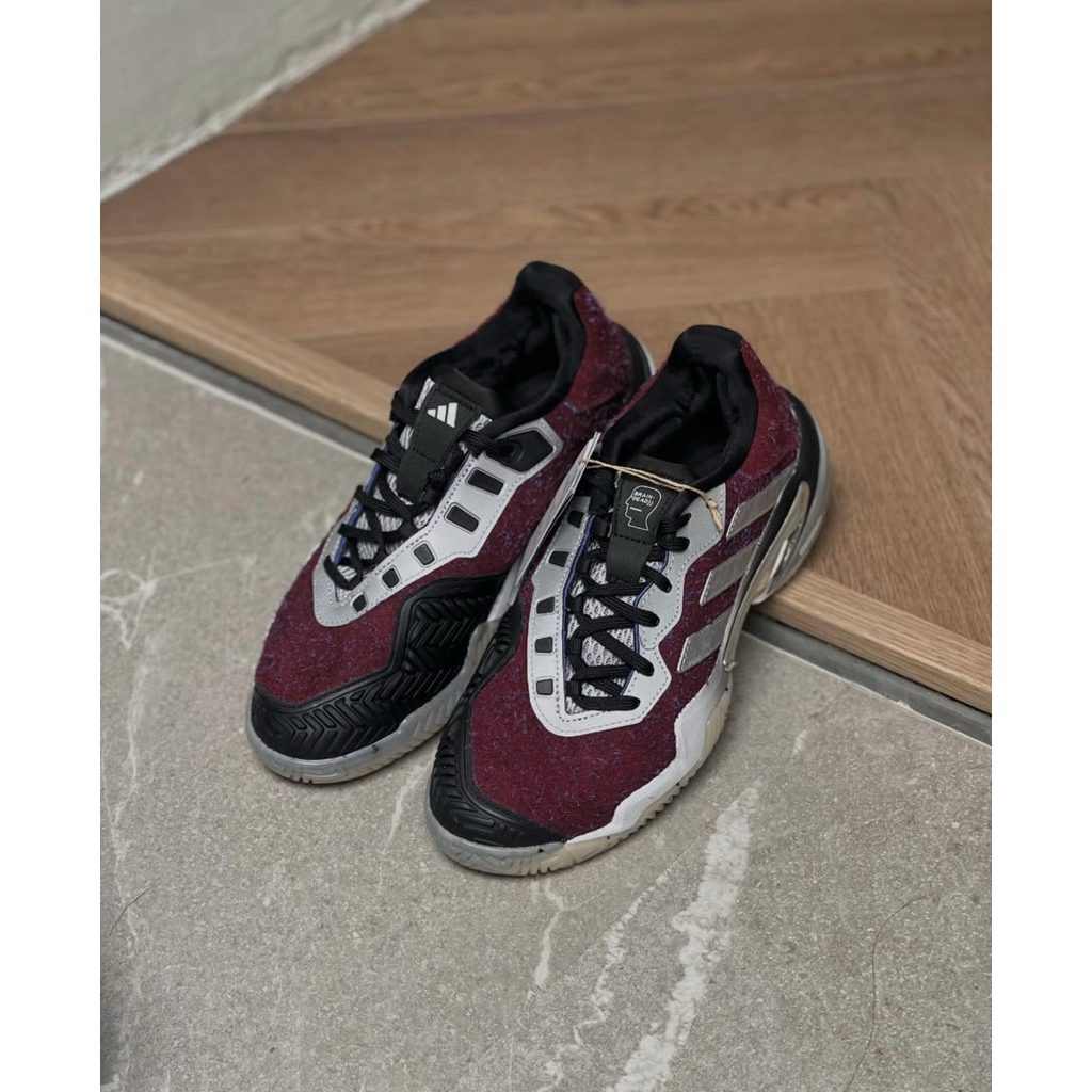 ADIDAS BARRICADE 13 x BRAIN DEAD MARROON