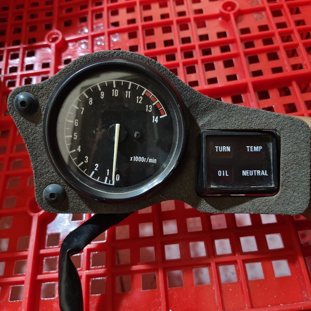speedometer yamaha TZ japan cocok buat ninja tzm nsr motor berfairing custom spedo spido tachometer 