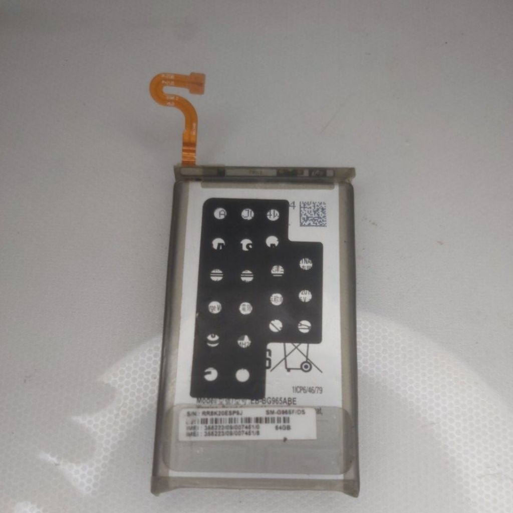 BATERAI SAMSUNG S9PLUS ORI BEKAS COPOTAN