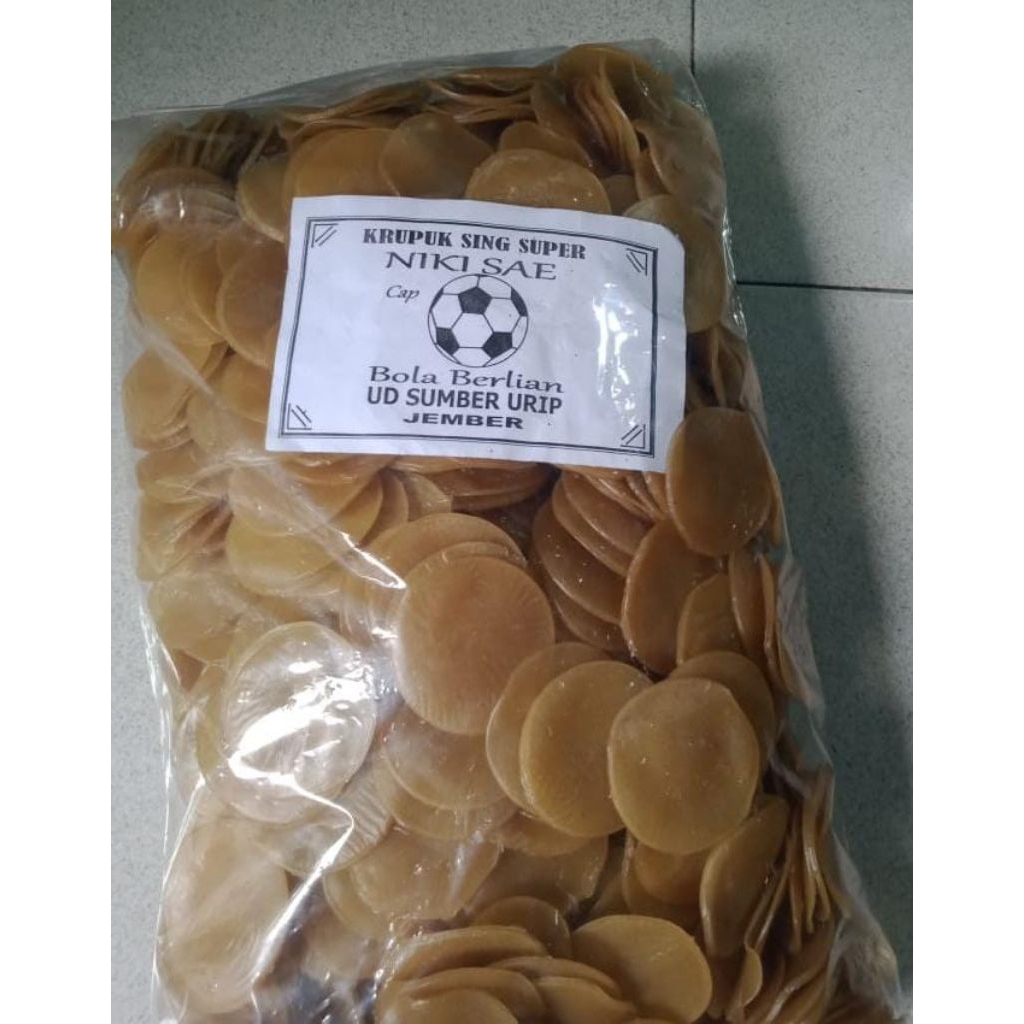 KERUPUK PULI BULAT BERAT KEMASAN 5 KG