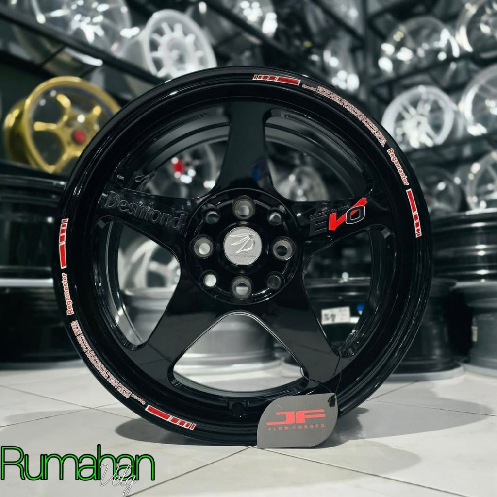 velg mobil r16 spoon evo lebar 7 velg racing ring 16 pnp mobil avanza xenia livina velg mobil r16 wu