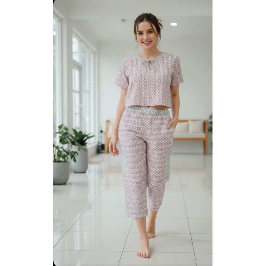 Setelan baju wanita Baju santai atas bawah