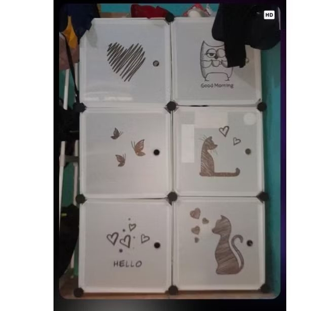 LEMARI PAKAIAN LEMARI BAJU BOX LEMARI PRELOVED