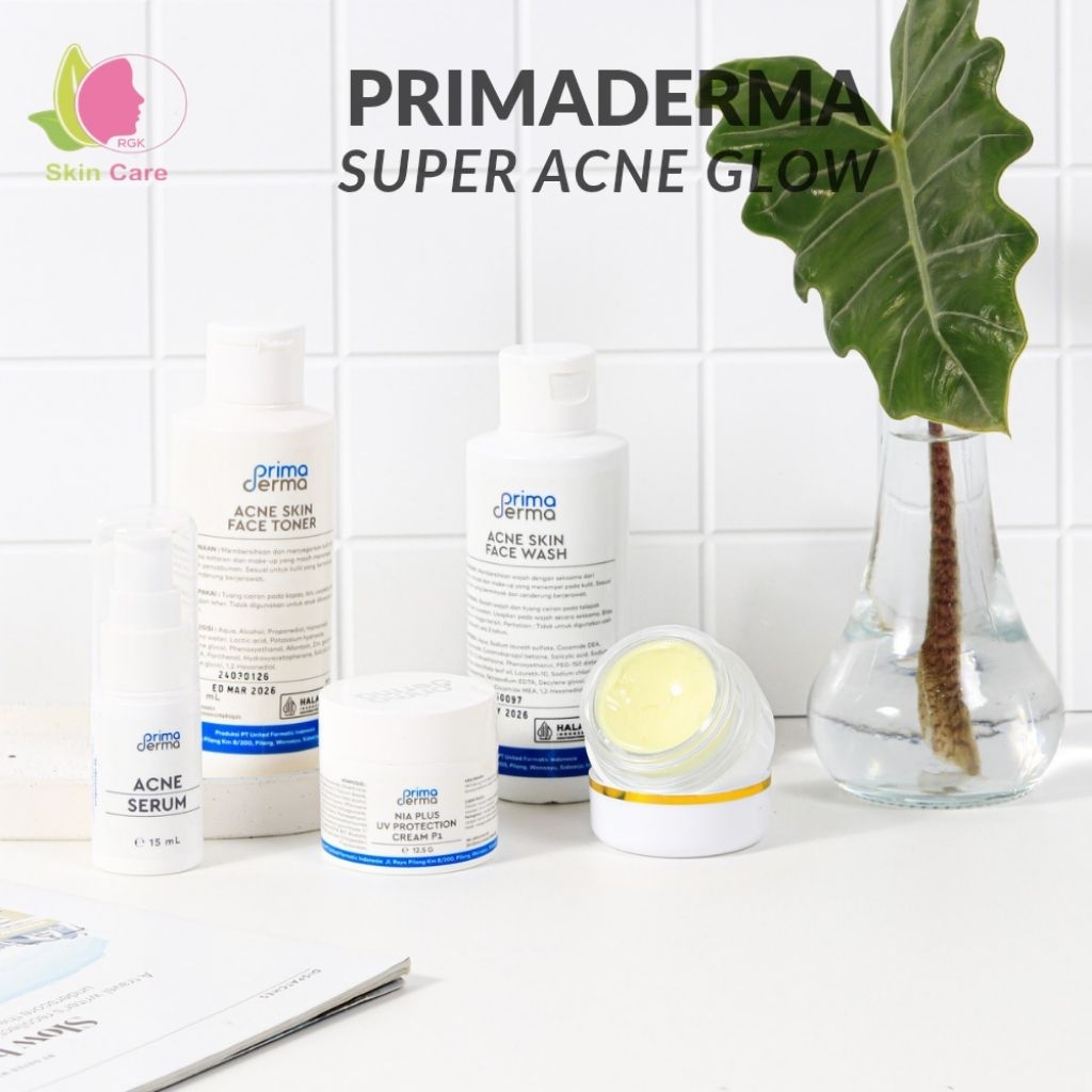 PRIMADERMA Paket Super Acne Glow + Acne Serum