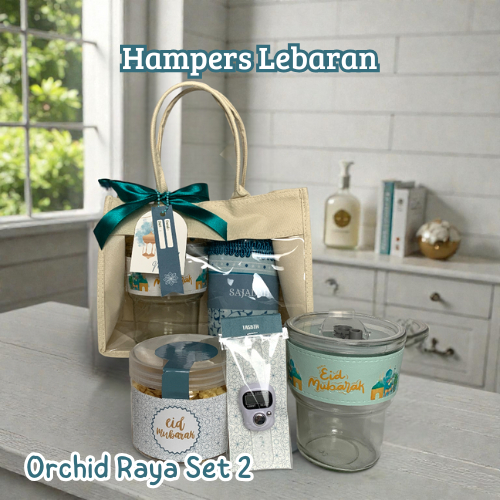 Hampers tas rinjing lebaran | Hampers Lebaran| gift box lebaran | Hampers Handuk Lebaran - Parcel le