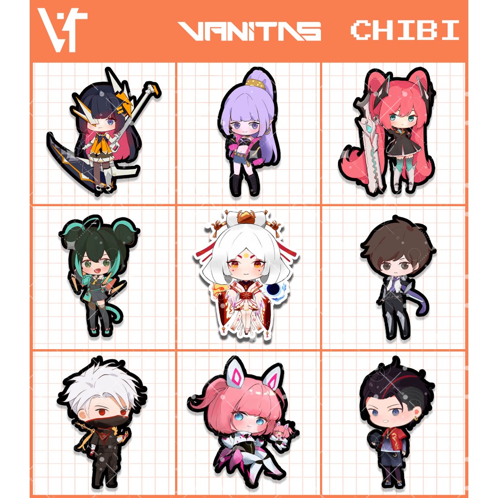 Stiker/Sticker | Mobile Legends Chibi | Sticker HP Aesthetic