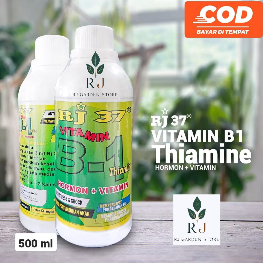 RJ 37 VITAMIN B1 Premium Nutrisi Tanaman Anti Stres 100ML