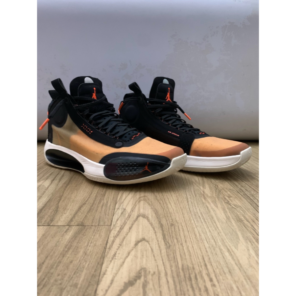 Preloved - Sepatu Basket Nike Air Jordan 34 Amber Rise Original - Size 47.5