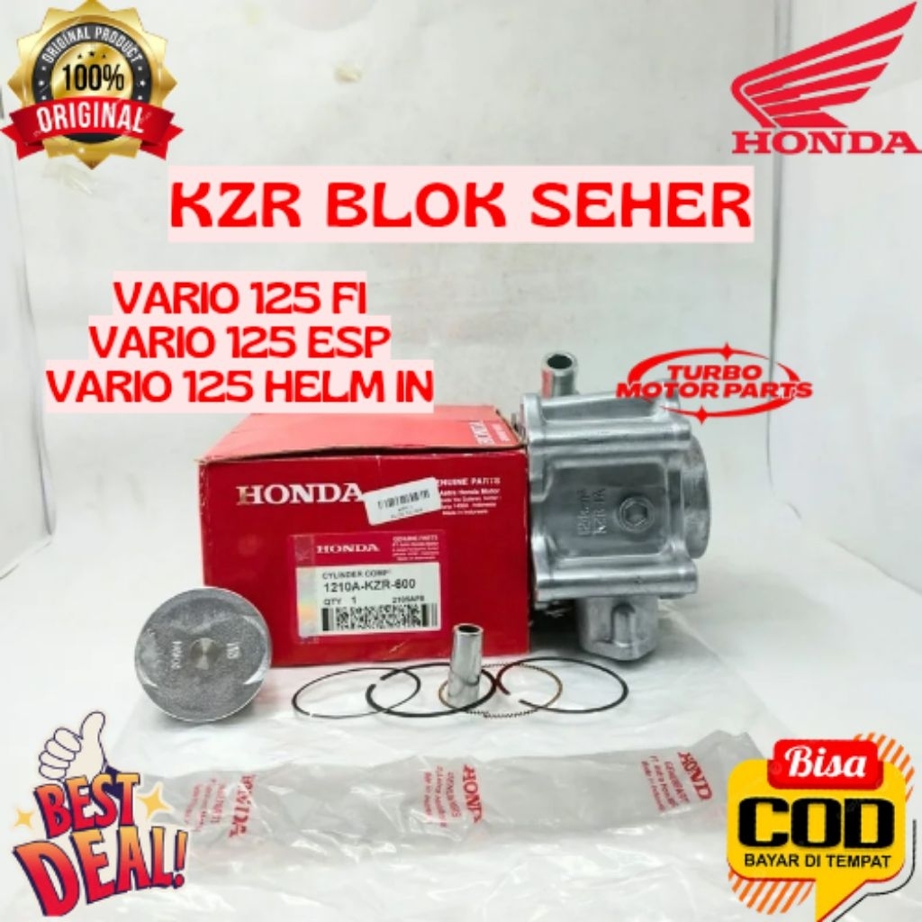 BLOK SEHER ORIGINAL HONDA KODE KZR, BLOK SEHER VARIO 125 FI, BLOK SEHER VARIO 125 ESP, BLOK SEHER VA