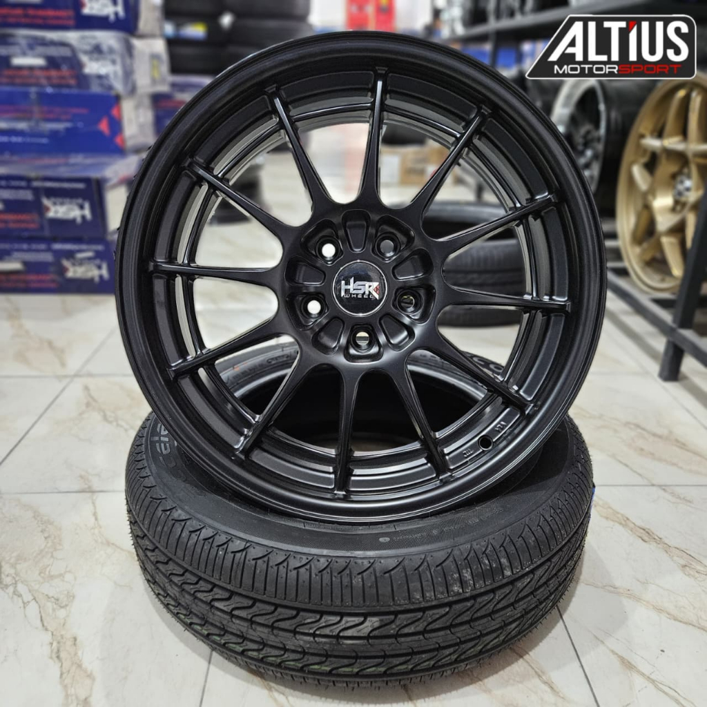 VELG MOBIL RACING RING 18 PCD 5X112 ET 40/35 BELANG UNTUK MERCEDES AUDI