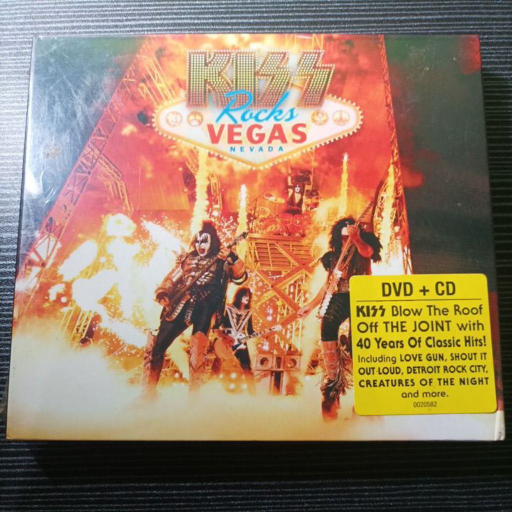CD & DVD KISS - ROCKS VEGAS NEVADA
