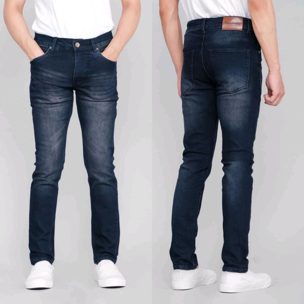 CELANA JEANS JUMBO PRIA/JEANS SLIMFIT UKURAN BESAR ORIGINAL 27-42/CELANA BIG SIZE PRIA MELAR