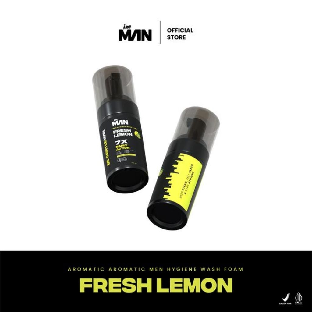 IM MAN Hygiene Foam - Aromatic Lemon Fresh 100 ml
