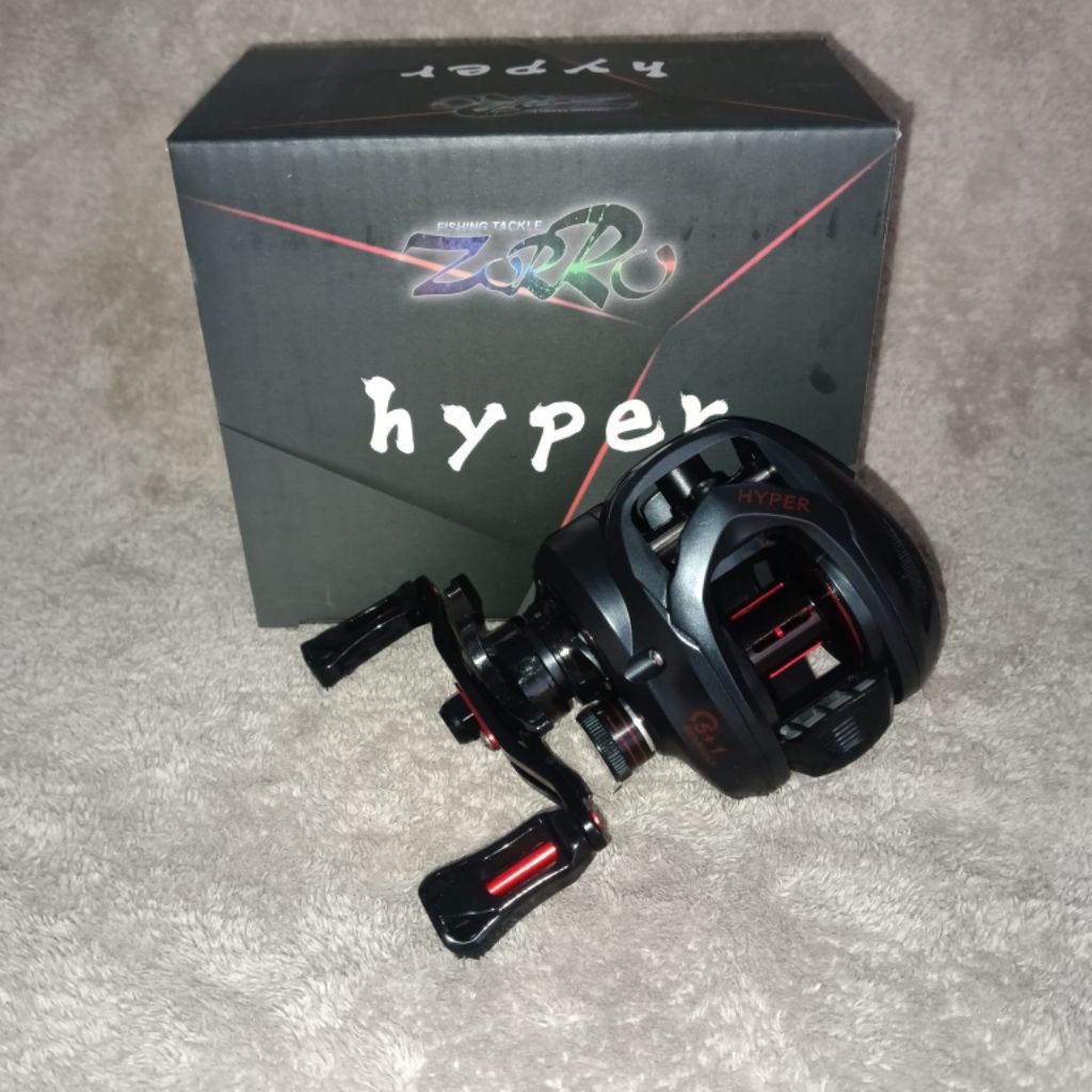Reel pancing BC Zorro Hyper Drag Clicker