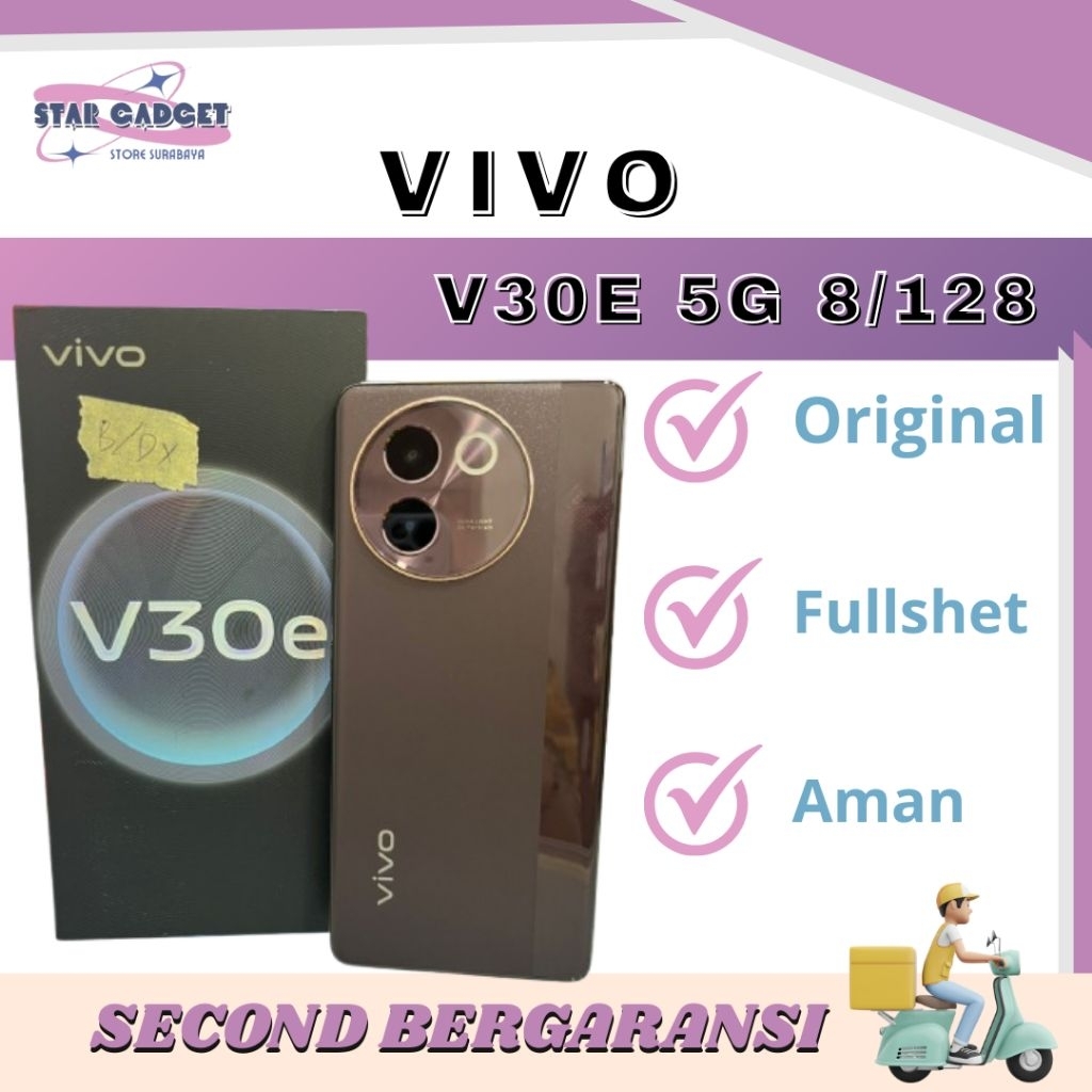 VIVO V30E 8/128 BEKAS SECOND