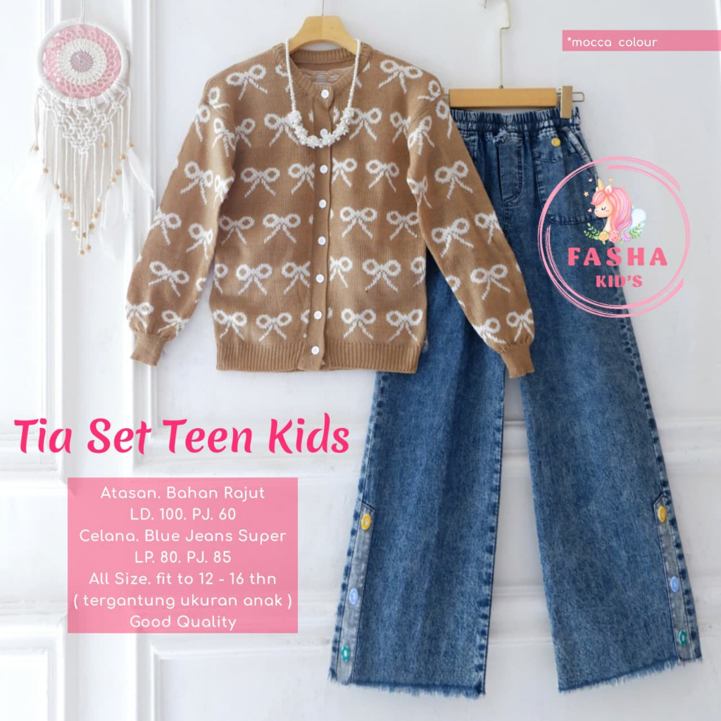 Pakaian Anak HQ TIA SET TEEN KIDS From fASHA KIDS FASHION STORE