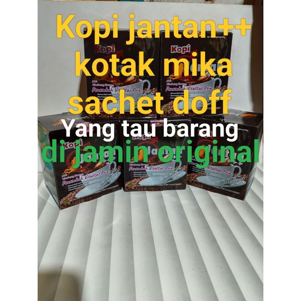 minuman sehat untuk pria kopi kesehatan