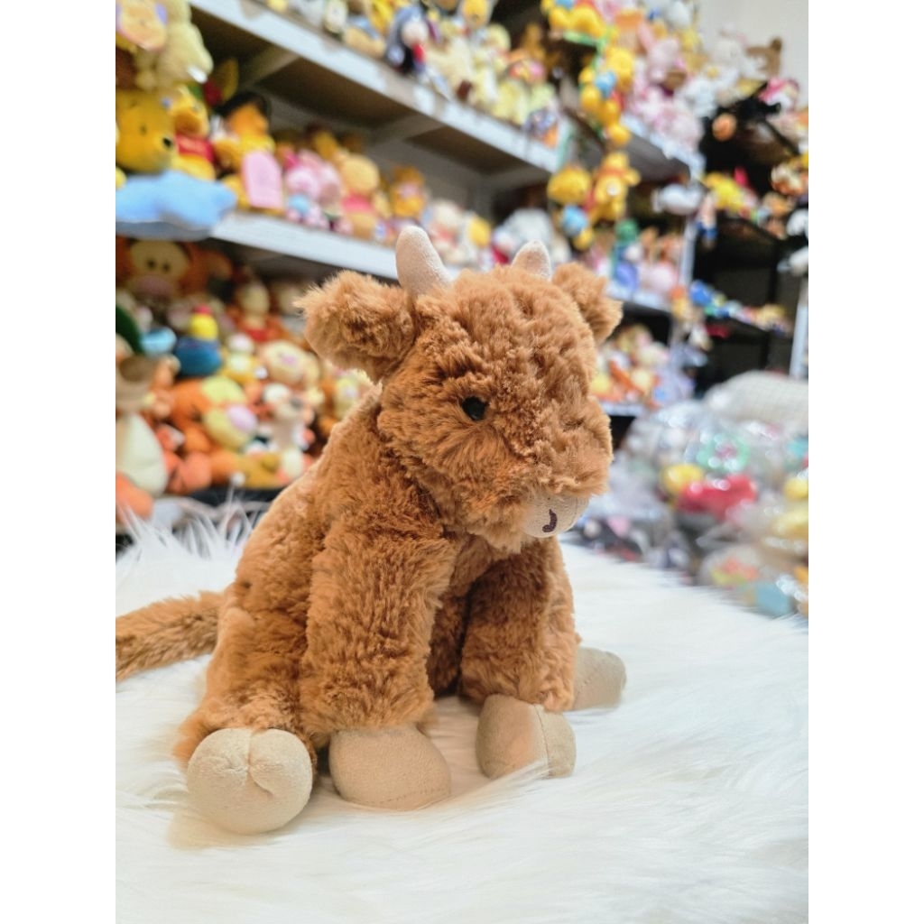 Boneka jellycat calling cow small original jellycat