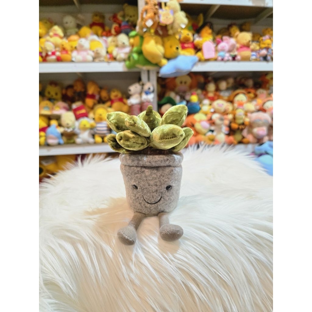 Boneka jellycat silly succulent jade ( kaktus)original jellycat