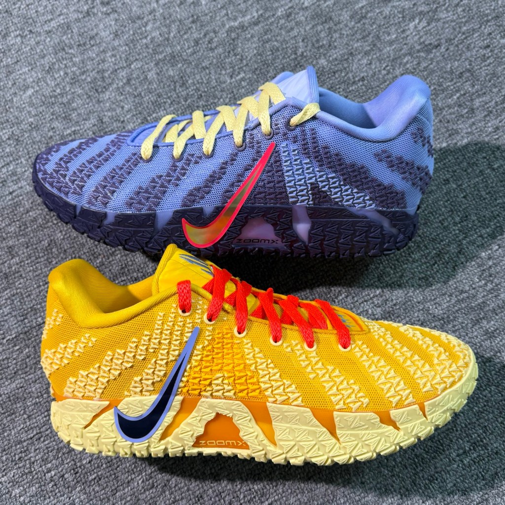 Ja 3 Ja Morant 3rd Signature Basketball Shoes Blue/Yellow Men's - Comfortable Breathable Supportive 