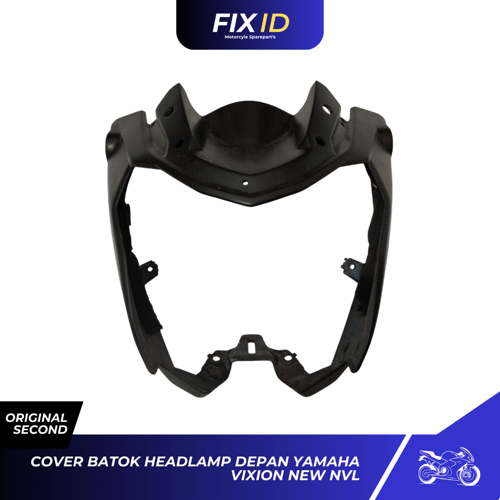 Cover Batok Headlamp Lampu Depan Yamaha Vixion New NVL - Original Second