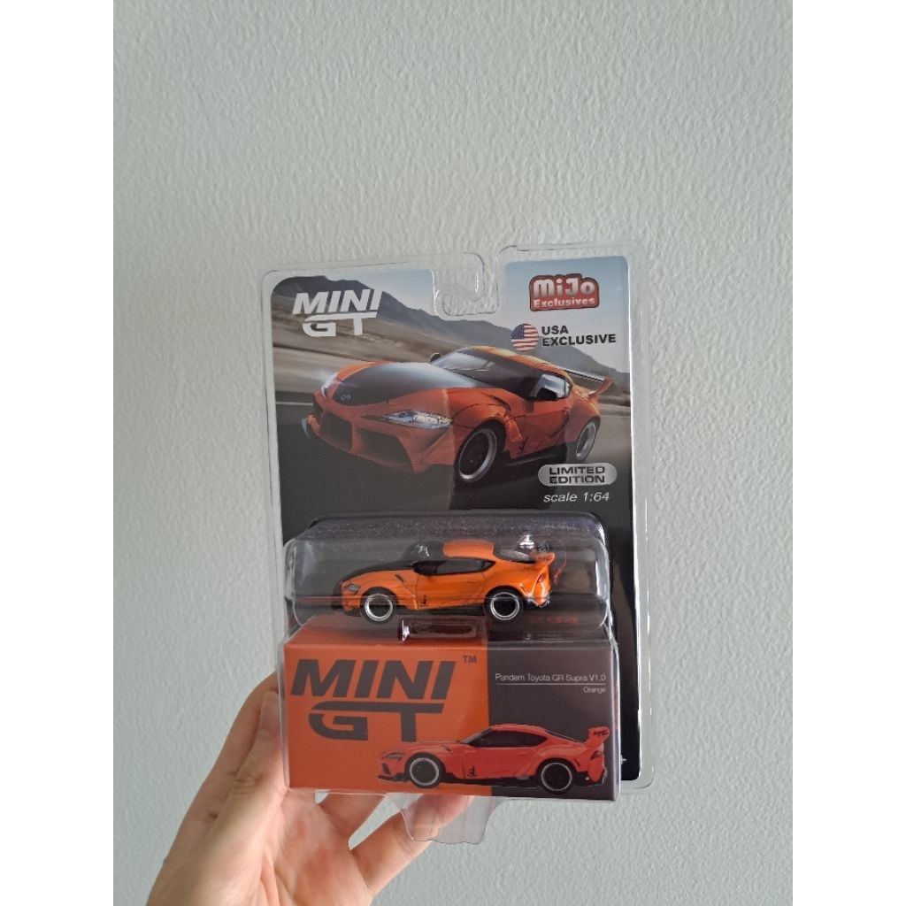 Mini GT Toyota GR Supra Pandem Orange