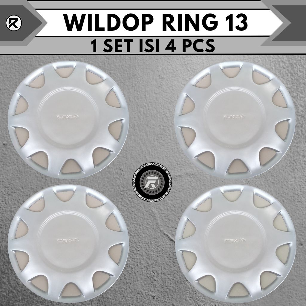 Whelldop willdop DOP RING 13 model Mazda (1 paket berisi 4 biji)