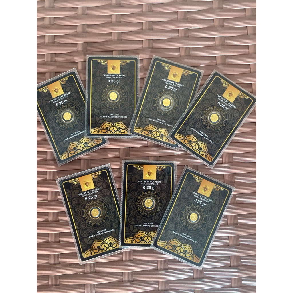 MiniGold emas murni 24 karat / emas murah