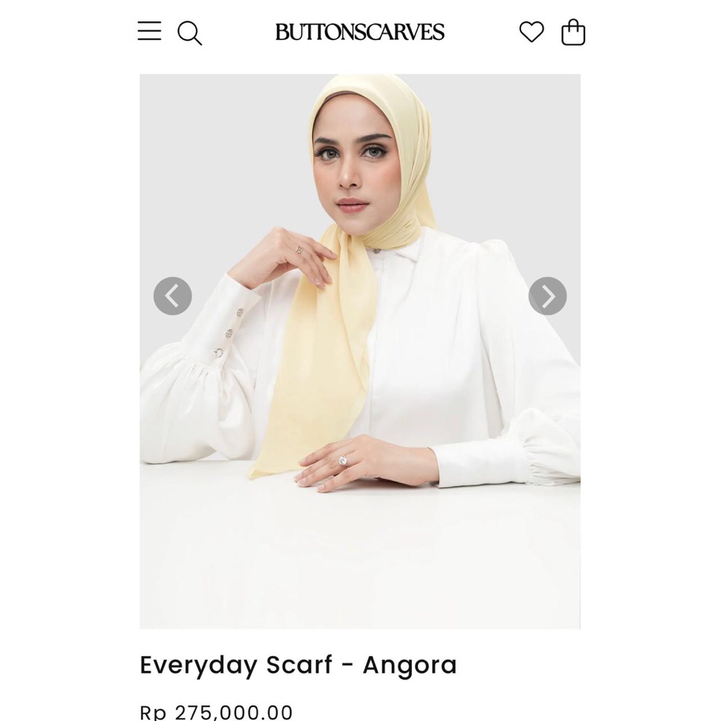 Everyday scarf - buttonscarves